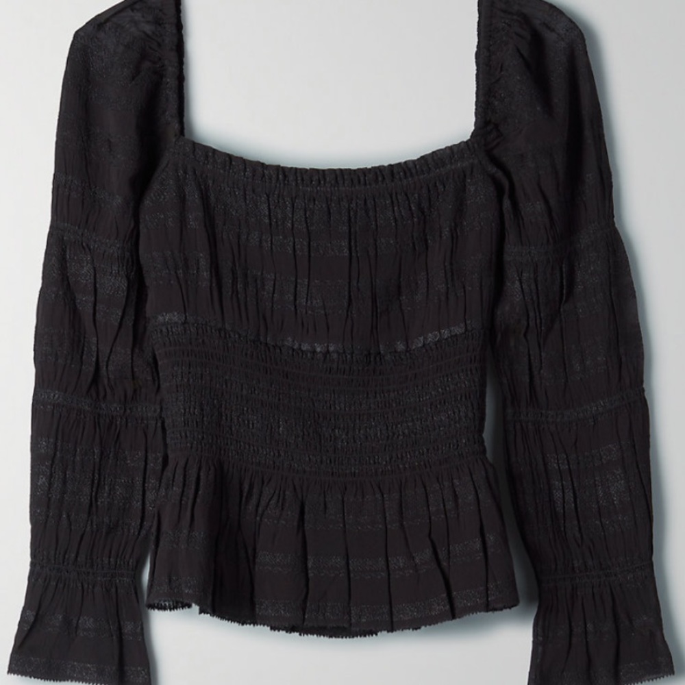 NWT Aritzia Little Black Top / Blouse